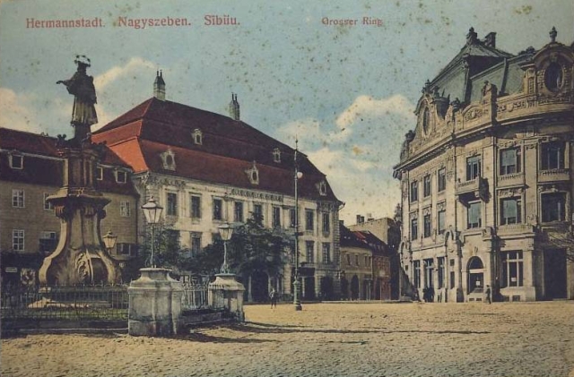 Postkarte von Hermannstadt