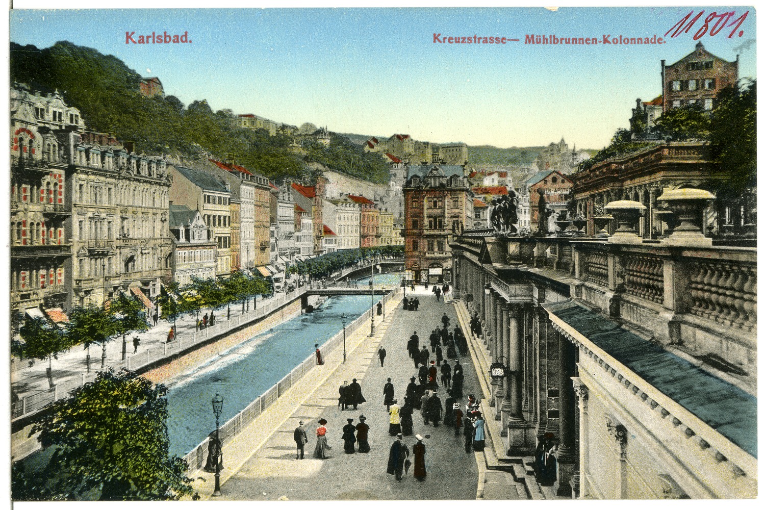 Postkarte Karlsbad